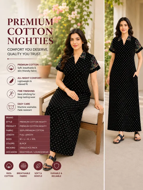 Pranjul_Elegant_Pure_Cotton_Nightdress_|_Comfortable_Daily_Wear_Nighty