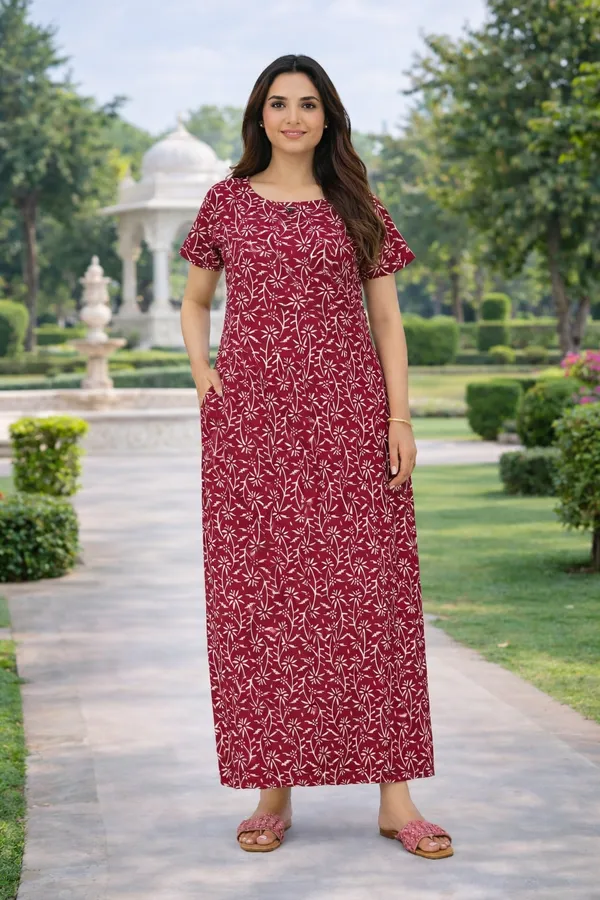Pranjul_Elegant_Pure_Printed_Cotton_Nightdress_|_Comfortable_Daily_Wear_Nighty