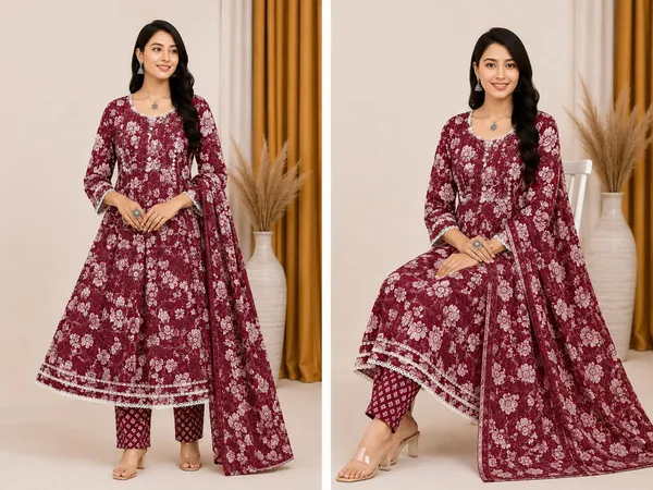 Premium_Cotton_Floral_Print_Anarkali_Suit_Set_with_Dupatta_–_Maroon