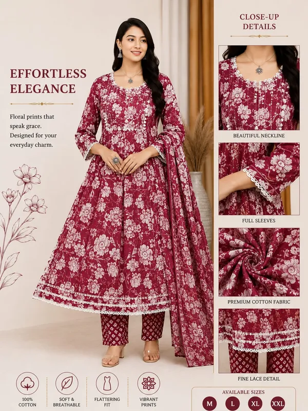 Premium_Cotton_Floral_Print_Anarkali_Suit_Set_with_Dupatta_–_Maroon