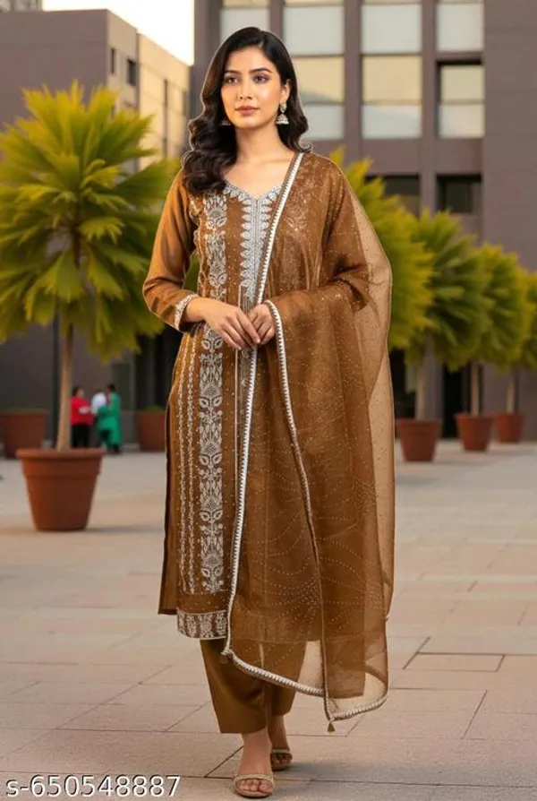 Brown_Crunchy_Fabric_Salwar_Kameez_Material_with_Elegant_Embroidery_&_Dupatta_for_Women
