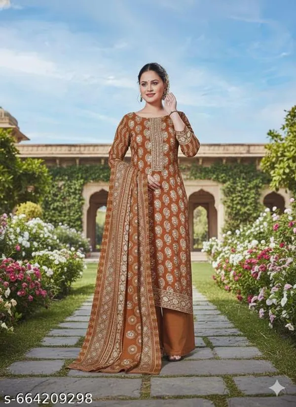 Elegant_Musprinted_Rayon_Dress_Material_With_Dupatta