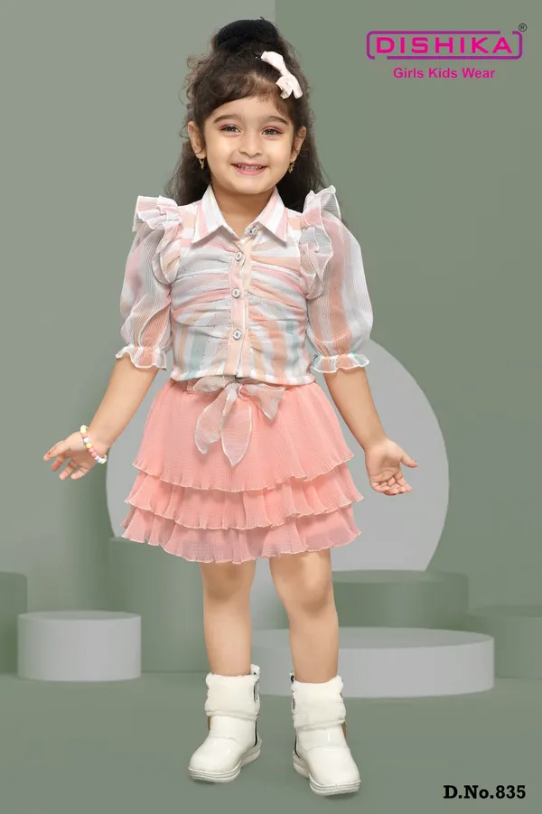 Light_Pink_Cotton_Blend_Skirt_&_Top_Set_For_Girls