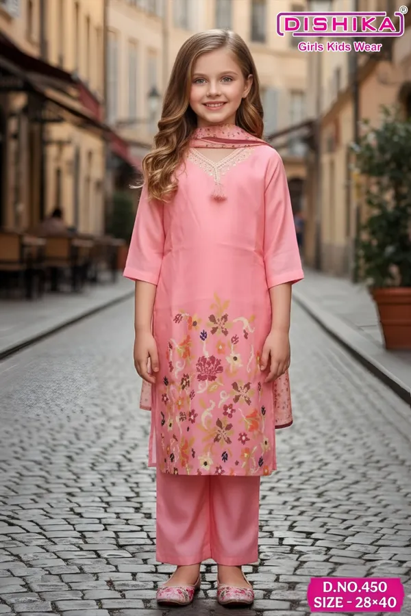 Pink_And_White_Cotton_Blend_Kurta_Palazzo_Set_With_Dupatta_For_Girls
