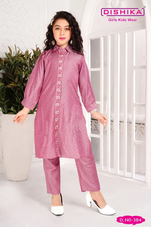 Purple_Cotton_Kurta_Pant_Set_For_Girls