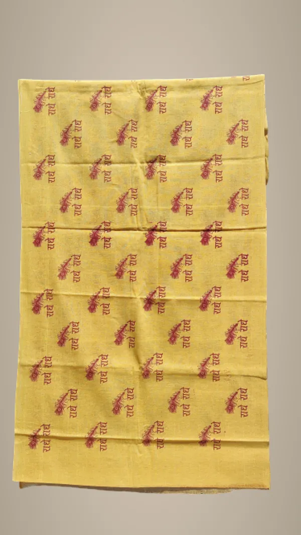 Yellow_Soft,_Lightweight_Fabric_Scarf_For_Men