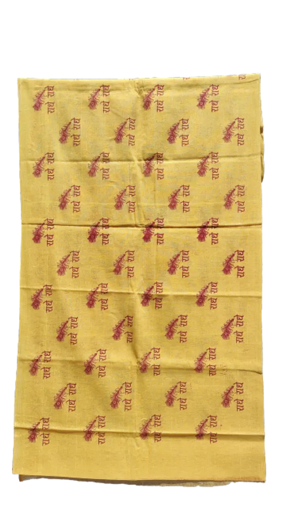 Yellow_Soft,_Lightweight_Fabric_Scarf_For_Men