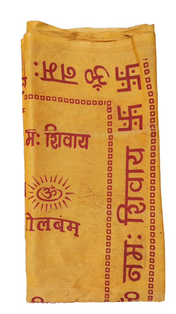 Yellow_Cotton_Shawl_For_Men