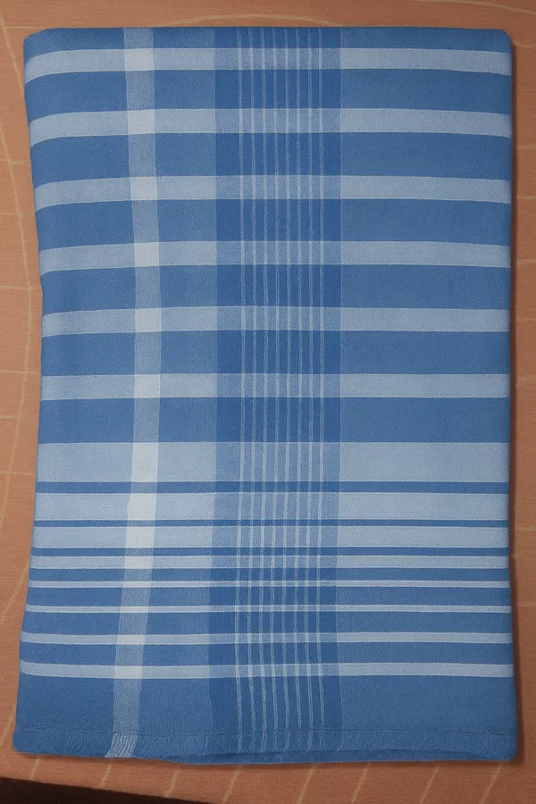 Blue_&_White_Cotton_Handkerchief/Napkin_For_Men