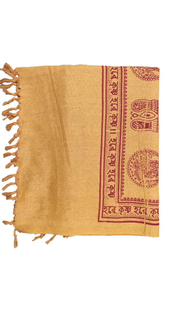 Mustard_Yellow_Cotton_Scarf_For_Men