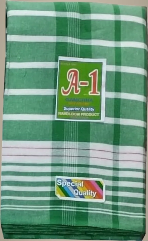 Green_Cotton_Lungi_For_Men