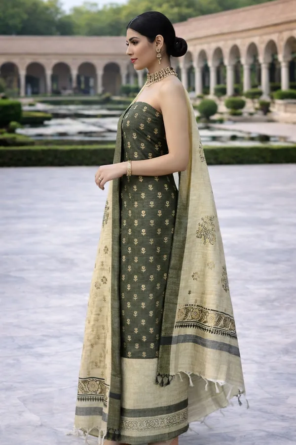 Grey_Cotton_Dress_Material_For_Women