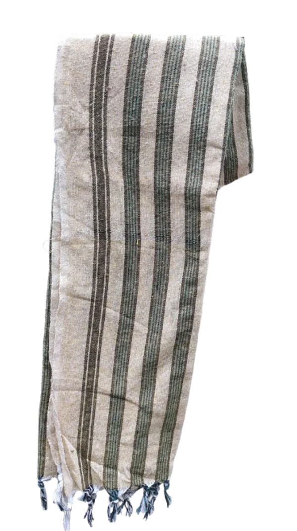 Grey_&_White_Cotton_Scarf_For_Men