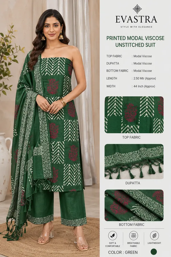 Green_Banarasi_Silk_Suit_Set_For_Women