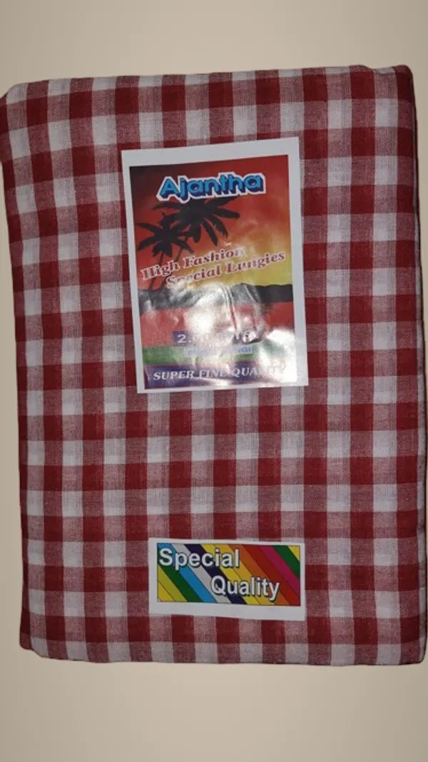Red_&_White_Cotton_Lungi_For_Men