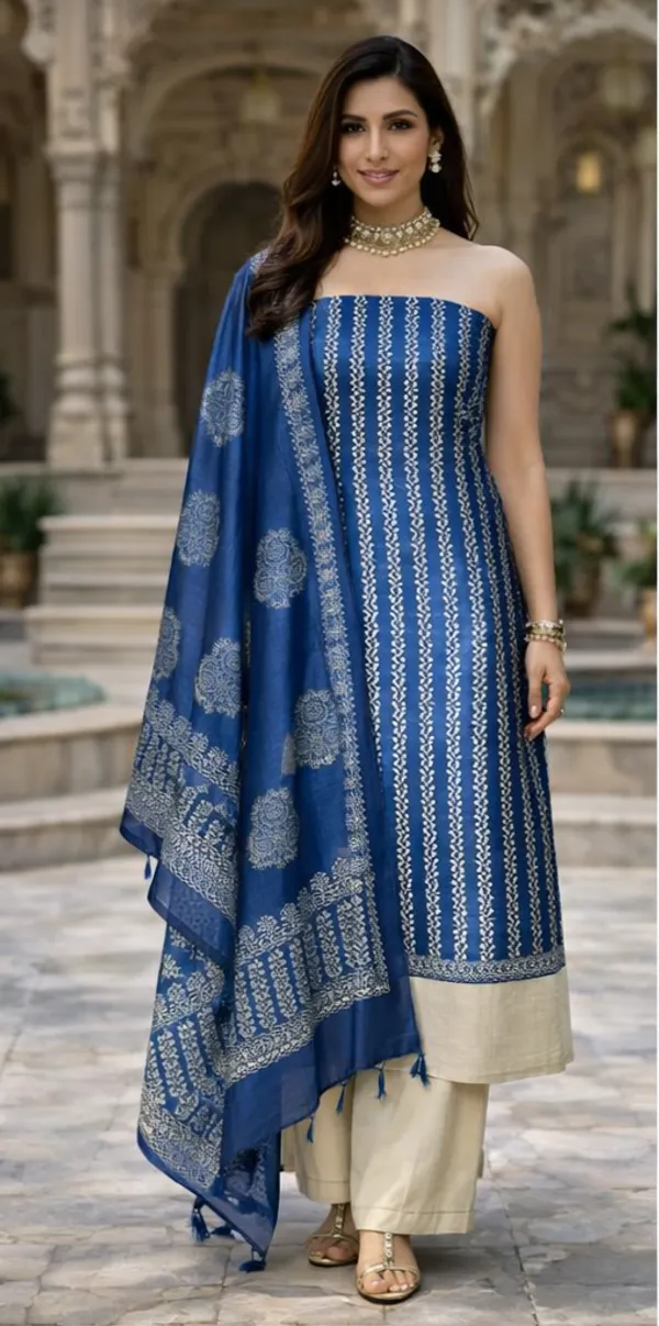 Blue_Cotton_Unstitched_Salwar_Suit_Set_For_Women