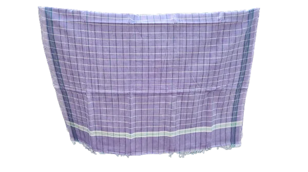 Blue_&_White_Cotton_Gamcha/Towel_Wrap_For_Men