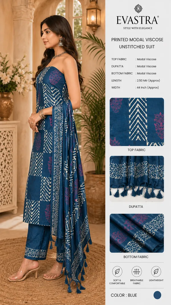 Blue_Silk_Banarasi_Suit_For_Women_(unstitched)
