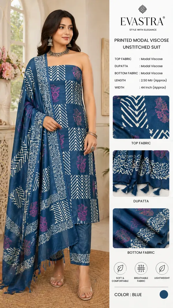 Blue_Silk_Banarasi_Suit_For_Women_(unstitched)