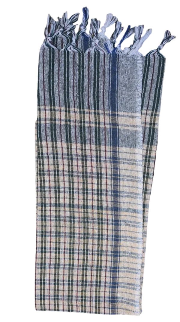 Blue_&_Green_&_Cream_Cotton_Scarf_For_Men