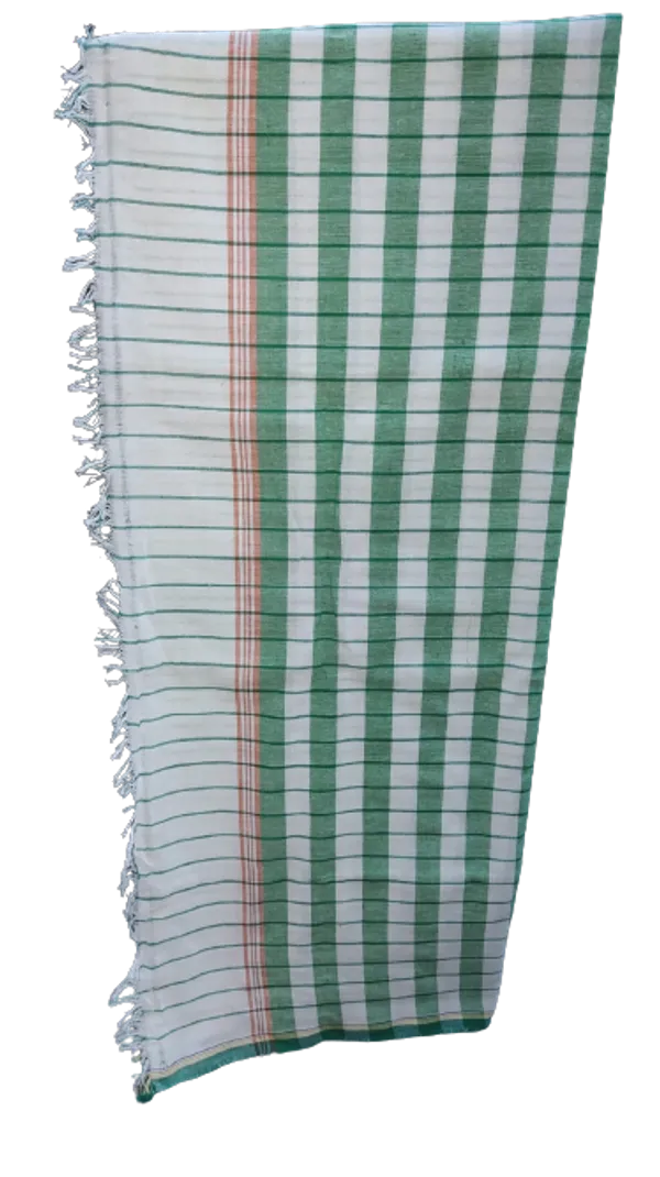 Green_&_White_&_Red_Cotton_Scarf_For_Men