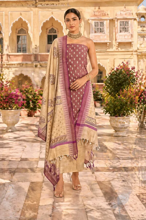 Pink_Banarasi_Silk_Unstitched_Suit_Set_For_Women