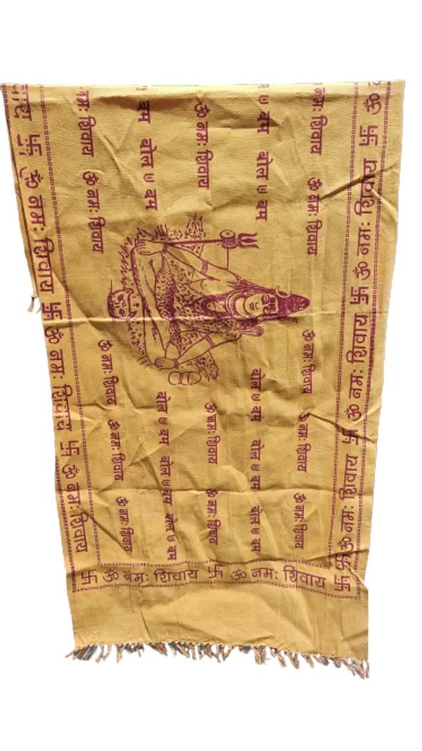 Yellow_Cotton_Shawl_For_Men