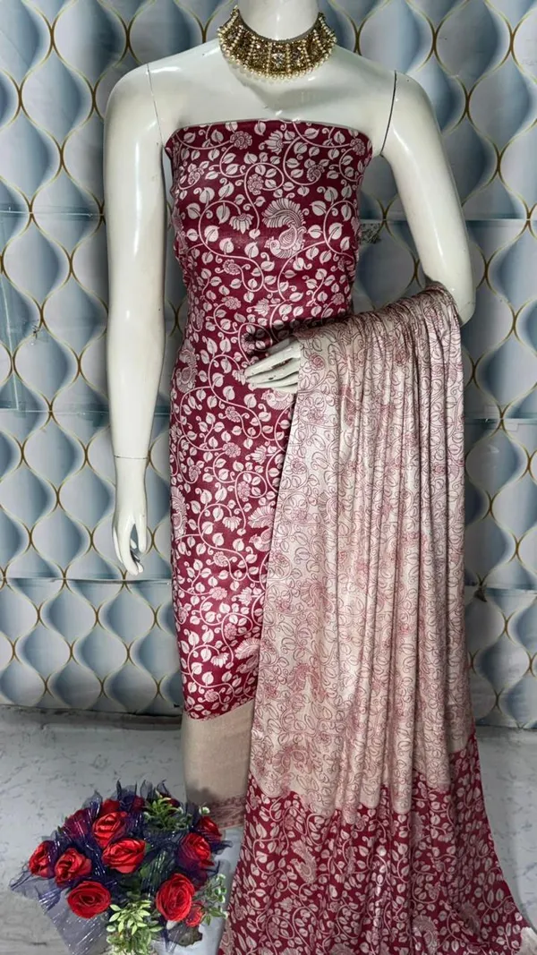 Pink_&_Gold_Silk_Suit_For_Women