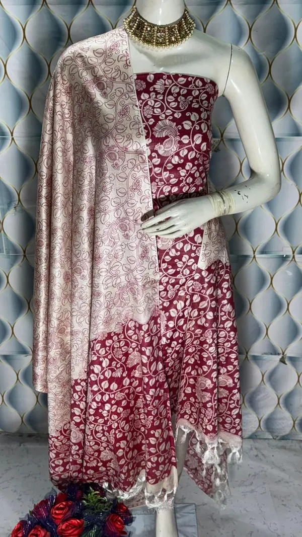 Pink_&_Gold_Silk_Suit_For_Women