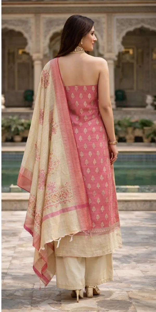 Pink_&_Off-White_Chanderi_Suit_Set_For_Women