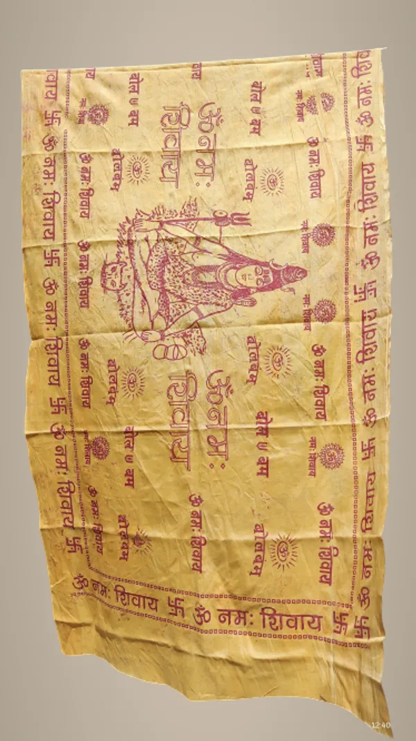 Yellow_Cotton_Shawl_For_Men