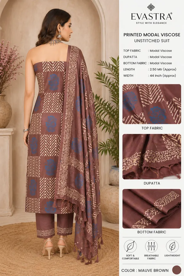 Mauve_Brown_Banarasi_Silk_Suit_Set_For_Women