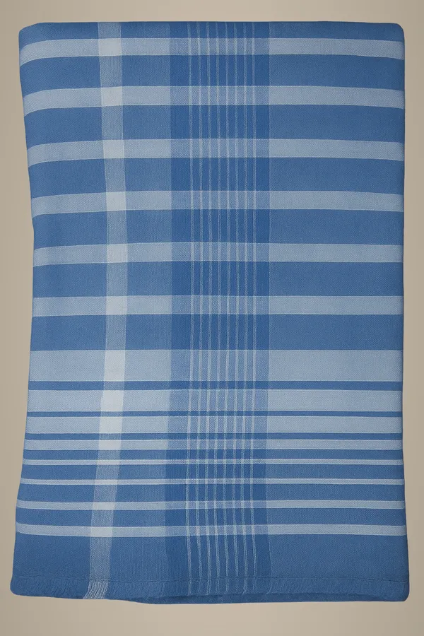 Blue_&_White_Cotton_Handkerchief/Napkin_For_Men