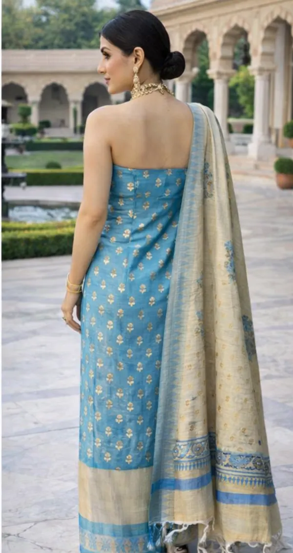 Sky_Blue_Cotton_Unstitched_Suit_Set_For_Women