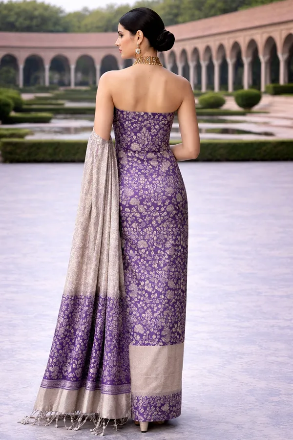 Purple_Banarasi_Silk_Suit_For_Women_(Unstitched)