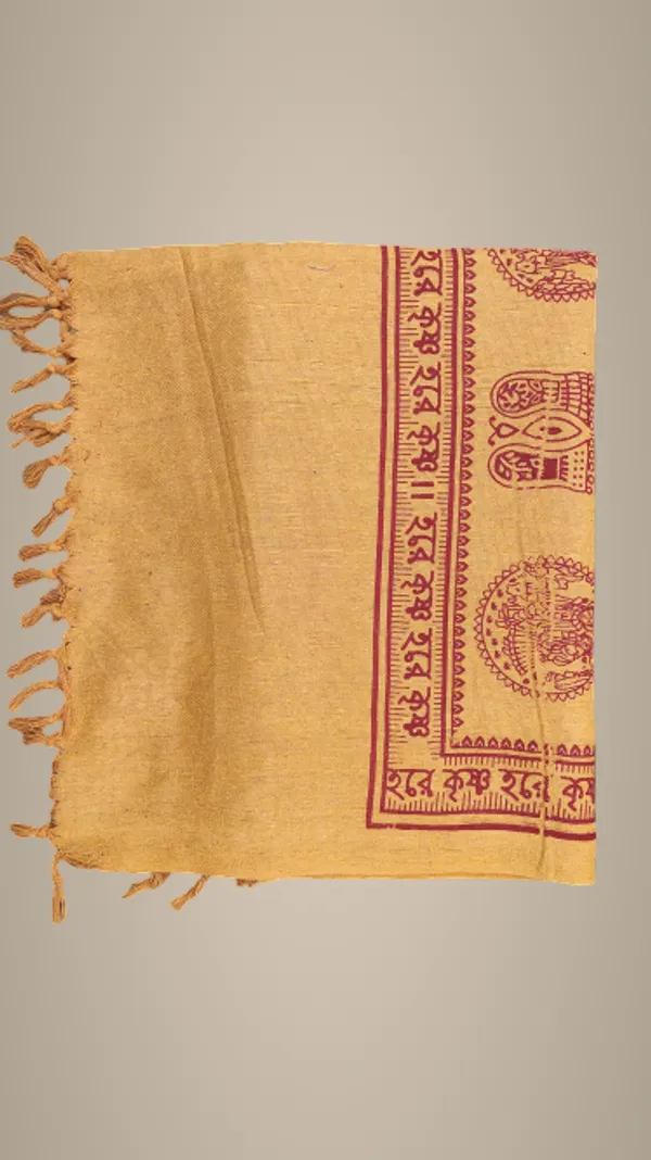 Mustard_Yellow_Cotton_Scarf_For_Men