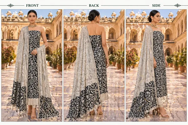 Carbon_black_Cotton_Suit_Set_For_Women
