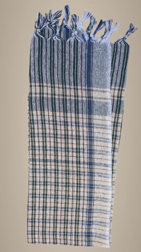 Blue_&_Green_&_Cream_Cotton_Scarf_For_Men