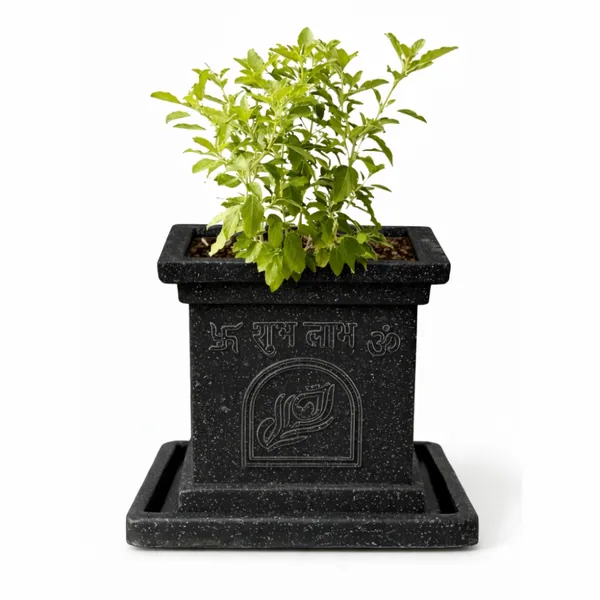 Brown_Polymer_Premium_Tulsi_Planter_For_Living_Room,_Balcony,_Office