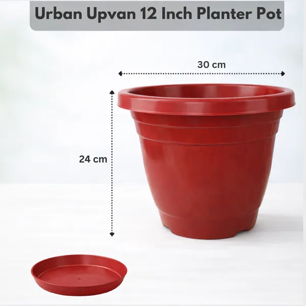 Brown_Plastic_Terracotta_Finish_Premium_Planter_For_Balcony,_Garden_And_Home_Decor