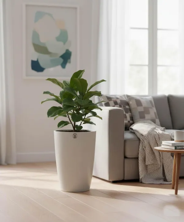 White_Plastic_Premium_Tower_Planter_For_Vertical_And_Tall_Plants