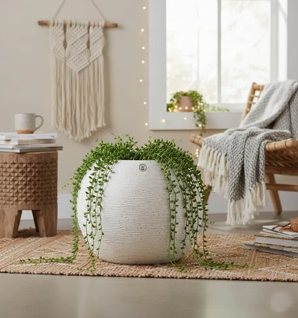 White_Plastic_Premium_Planter_For_Indoor_And_Outdoor_Gardening