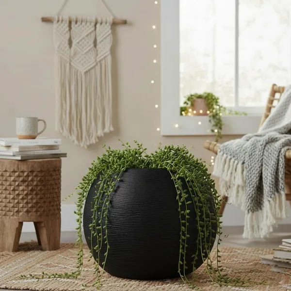 Black_Plastic_Premium_Planter_For_Traditional_Balcony_Decor