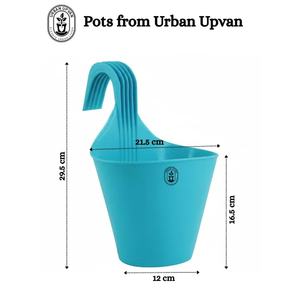 Multicolour_Plastic_Premium_Hanging_Planter_For_Secure_Vertical_Gardening