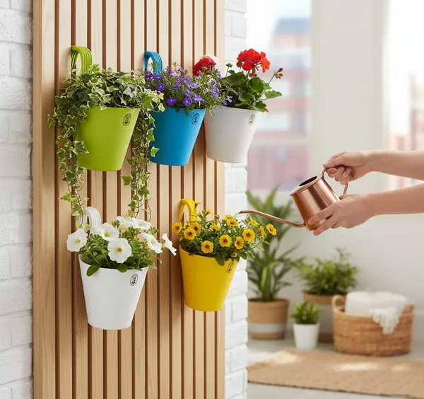 Multicolour_Plastic_Premium_Hanging_Planter_For_Secure_Vertical_Gardening