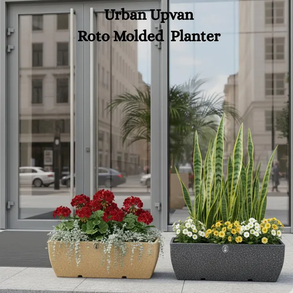 Beige_Plastic_Premium_Planter_For_Balcony_And_Office_Gardening