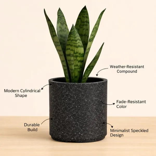 Black_Plastic_Premium_Tower_Planter_For_Tall_Architectural_Plants