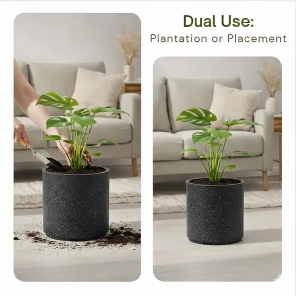 Black_Plastic_Premium_Tower_Planter_For_Tall_Architectural_Plants