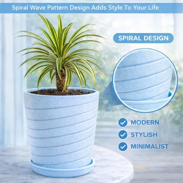 Light_Blue_Plastic_Premium_Planter_For_Stylish_Home_Decor