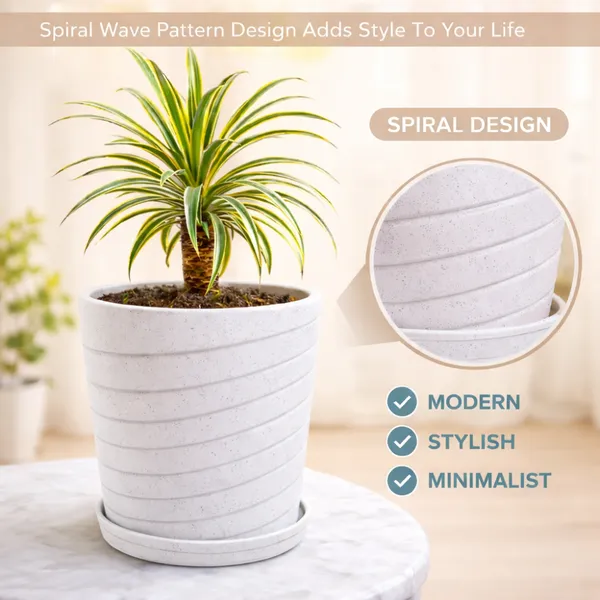 White_Plastic_Premium_Planter_For_Home,_Garden_And_Balcony